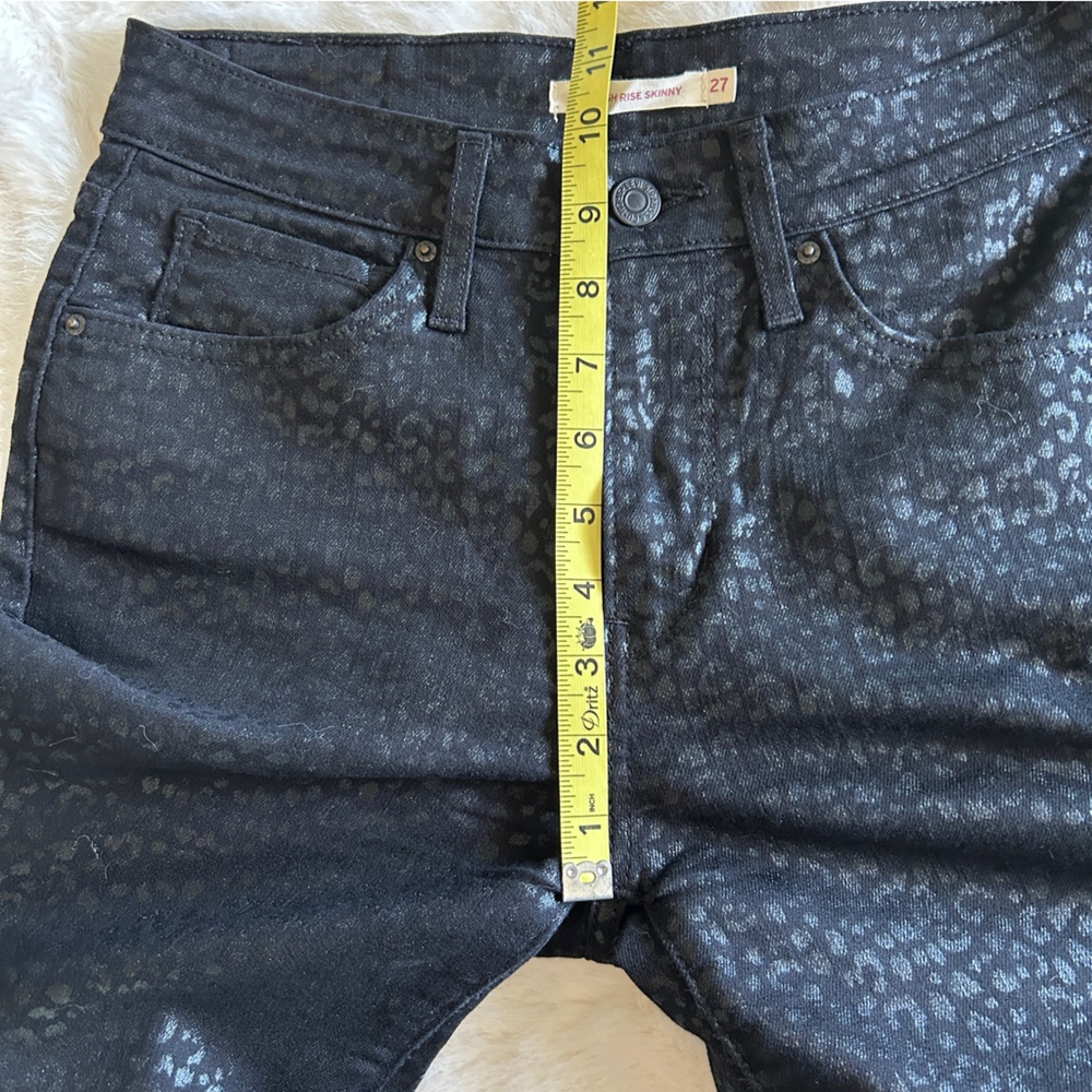 Levi’s 721 High Rise Skinny Jeans, Size 27 - Picture 12 of 13